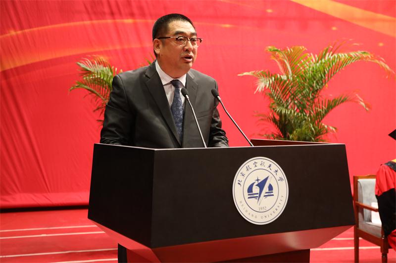 思路決定出路，想法決定干法--科達(dá)潔能董事長(zhǎng)邊程出席北航2017-2018學(xué)年研究生畢業(yè)典禮